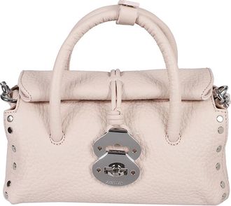 Zanellato Bags.. Pink - Dames - Handtassen - Roze - ONE Size - Katoen - Tassen