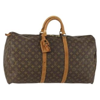 Louis Vuitton Pre-owned Weekend Bags, female, Brown, Size: ONE SIZE Pre-owned Weekend Bag