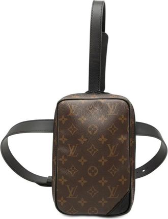 Louis Vuitton Pre-owned Cross Body Bags, female, Brown, Size: ONE SIZE Pre-owned Leather Mini Soft Trunk