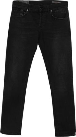Dondup Mius Jeans - Heren - Regular Fit Jeans - Zwart - W34 - Katoen - Jeans