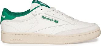 Reebok Club C embossed leather sneakers - unisex - Leather - 5.5 - White