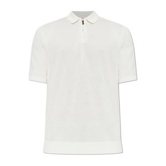 Eleventy Polo Shirts, male, Beige, Size: 2XL Cotton Polo