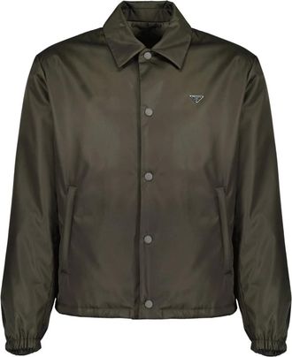 Prada Hombre, Chaquetas, Verde, Talla: L