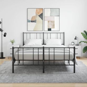 vidaXL Vidaxl - Mesitas De Noche 2 Uds Madera Ingenier&iacute;a Blanco 40x35x47,5 Cm