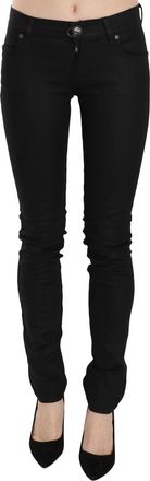 Plein Sud Cotton Mid Waist Skinny blue Womens Jeans