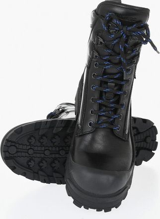 Dsquared2 Anfibi URBAN in Pelle a Tinta Unita Dsquared2