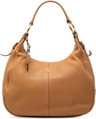 Prada Pre-owned Prada Vitello Daino Shoulder Bag Z2ZX5THGVY81YLZ2