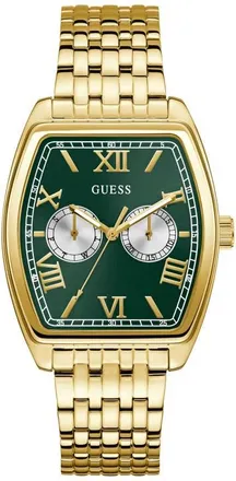 Guess Multifunction Tonneau Bracelet Watch, 38mm in Gold Tone at Nordstrom