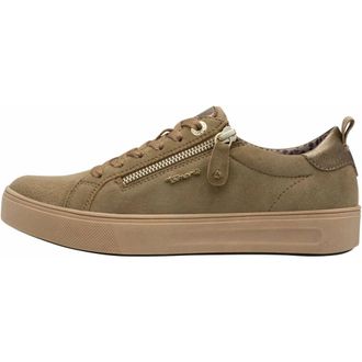 Tamaris Sneakers - Dames - Schoenen - Bruin - Maat: 37 EU