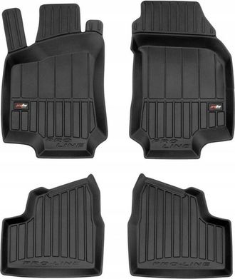 OEM Alfombras, Felpudos, Felpudos De Goma, Opel Astra 2 G Familiar 1998-2009, Canaleta 3d