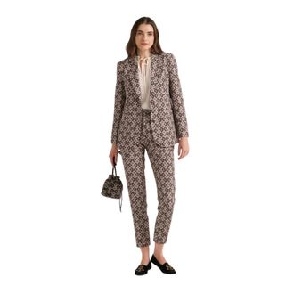 Maliparmi Graphic Orbit Trouser - - Trousers - Donna - Multicolore - 2XL