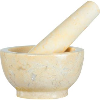 cilio Prosecco Marble Mortar & Pestle, 2-Inch Height in White at Nordstrom