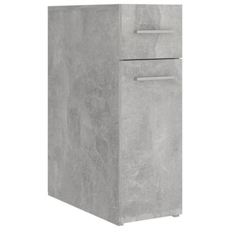 vidaXL Armario De Boticario Contrachapada Gris Hormig&oacute;n 20x45,5x60 Cm Vidaxl