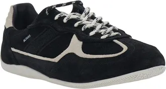 Alohas Mens Sneakers Suede Black Trainers