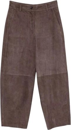 Via Masini 80 M930Cf 516 Pantalones - Trousers - Mujer - Marr&oacute;n - XS