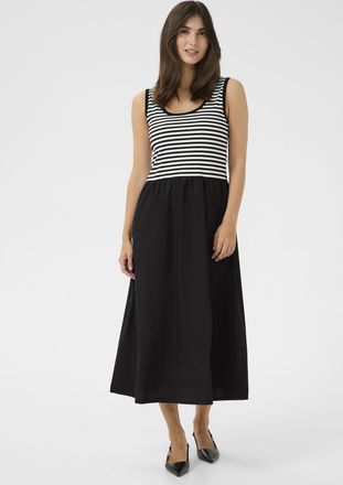 Culture Jurk Fitted black white