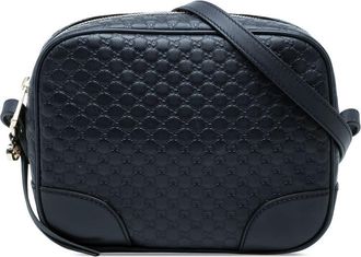 Gucci Pre-owned Gucci Microguccissima Bree Crossbody Unisex AE15PZ7W70MMPTNP