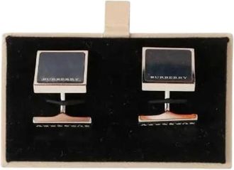 Burberry Pre-owned Accessories, male, Blue, Size: ONE SIZE Pre-owned Cufflink