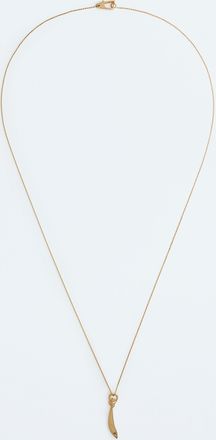 Bottega Veneta Collana con pendente Sardine - Giallo - Donna - U