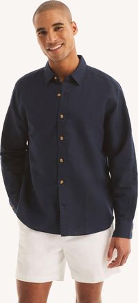 Nautica Mens Linen Shirt
