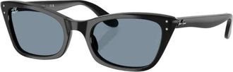 Ray-Ban Lady Burbank Zonnebril - Dames - Zonnebrillen - Zwart - 52 MM - Accessoires