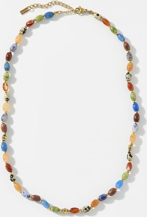 Simons Womens Multicoloured stone necklace
