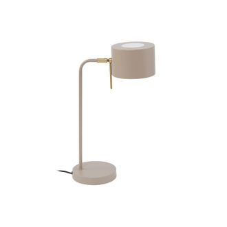 Lindby L&aacute;mpara De Mesa kaida En Marr&oacute;n Metal - Lindby