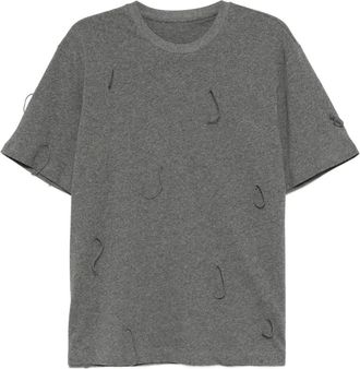 JNBY T-shirt con decorazione - Grigio