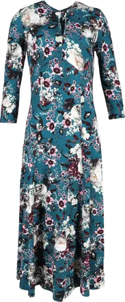 Erdem Erdem Caralina Ponte-Jersey Midi Dress In Floral Print Viscose