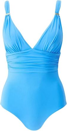Melissa Odabash Panarea Badpak - Dames - Badpakken - Blauw - 2XL - Badmode