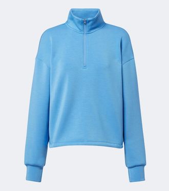 Varley Sian cropped jersey sweatshirt