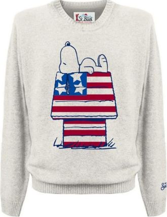 MC2 Saint Barth Heren, Truien, Wit, Maat: 2XL Wol