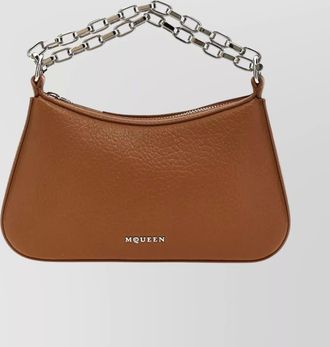 Alexander McQueen mini grained leather crossbody bag