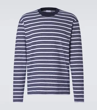 Sunspel Striped cotton jersey T-shirt