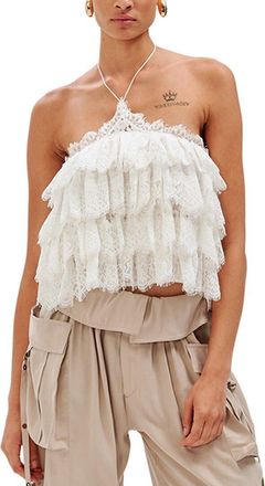 Ronny Kobo Ophelia Silk-Blend Top