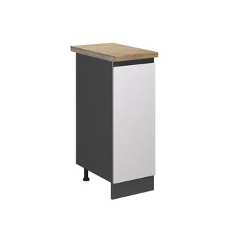 Vicco Armario De Farmacia R-line, Blanco, 30 Cm, Et Roble