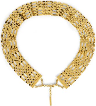 Alberta Ferretti Elegant Ketting met Unieke Details - Dames - Kettingen - Geel - S - Accessoires