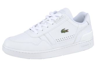 Lacoste Sneaker LACOSTE T-CLIP 123 13 SFA, Damen, Gr. 36, wei&szlig;, Leder, Schuhe Sneaker