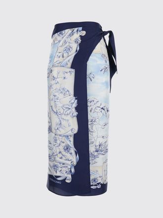 Ferragamo Skirt Woman color Blue