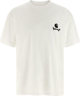 Carhartt Work in Progress C Logo Archive T Shirt Bianco-Uomo