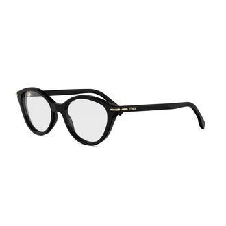Fendi Glasses, female, Black, Size: 53 MM Cat Eye Eyeglasses