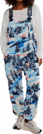 Free People Hit The Slopes Salopette Overall In Blue