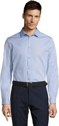 SOLS Heren Brody visgraat overhemd (Hemelsblauw)