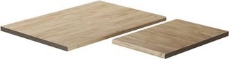 Vicco Encimera De Cocina R-line, Roble Dorado, 114 Cm (adecuado Para Unidad De Esquina 87x87)