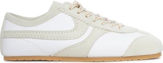 Dries Van Noten Two-Tone Leather And Suede Sneakers