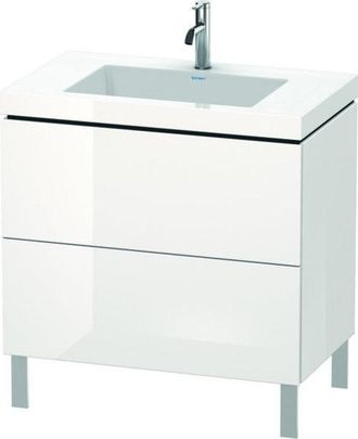 Duravit Lavabo Para Muebles Duravit L-cube C-bonded Con Base De Pie