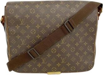 Louis Vuitton Pre-owned Cross Body Bags, male, Brown, Size: ONE SIZE Pre-owned Shoulder Bag