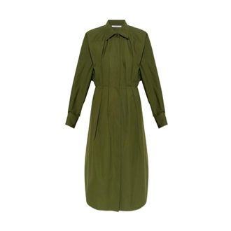 Givenchy Shirt Dress - female - Givenchy - Shirt Dresses - Green - M - Dresses