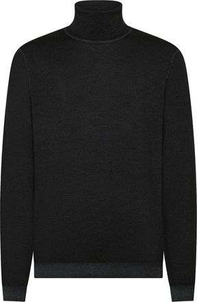 Sun 68 Turtle Sweater Vintage L/S - Heren - Coltruien - Zwart - 2XL - Truien & Vesten