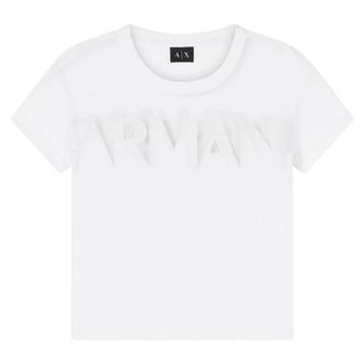 A|X Armani Exchange T-Shirts, female, White, Size: XS Logo T-Shirt U0002